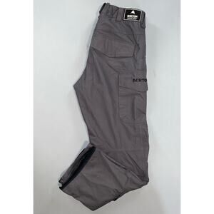 Burton Men's Convert Insulated Ski, Snowboard, Snow Pants. Gray, Men's M.